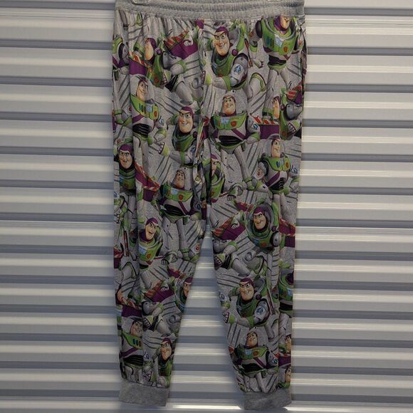 Disney Toy Story Size XL Buzz Light-year Jogger Pajama Pants with drawstring - Picture 4 of 8